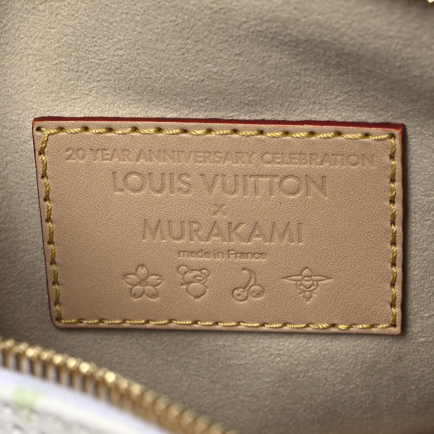 LV X TM Monogram Multicolor Speedy Bandouliere 25 White