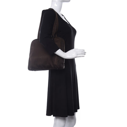 Prada Tessuto Nylon Tote Brown 2 of 11