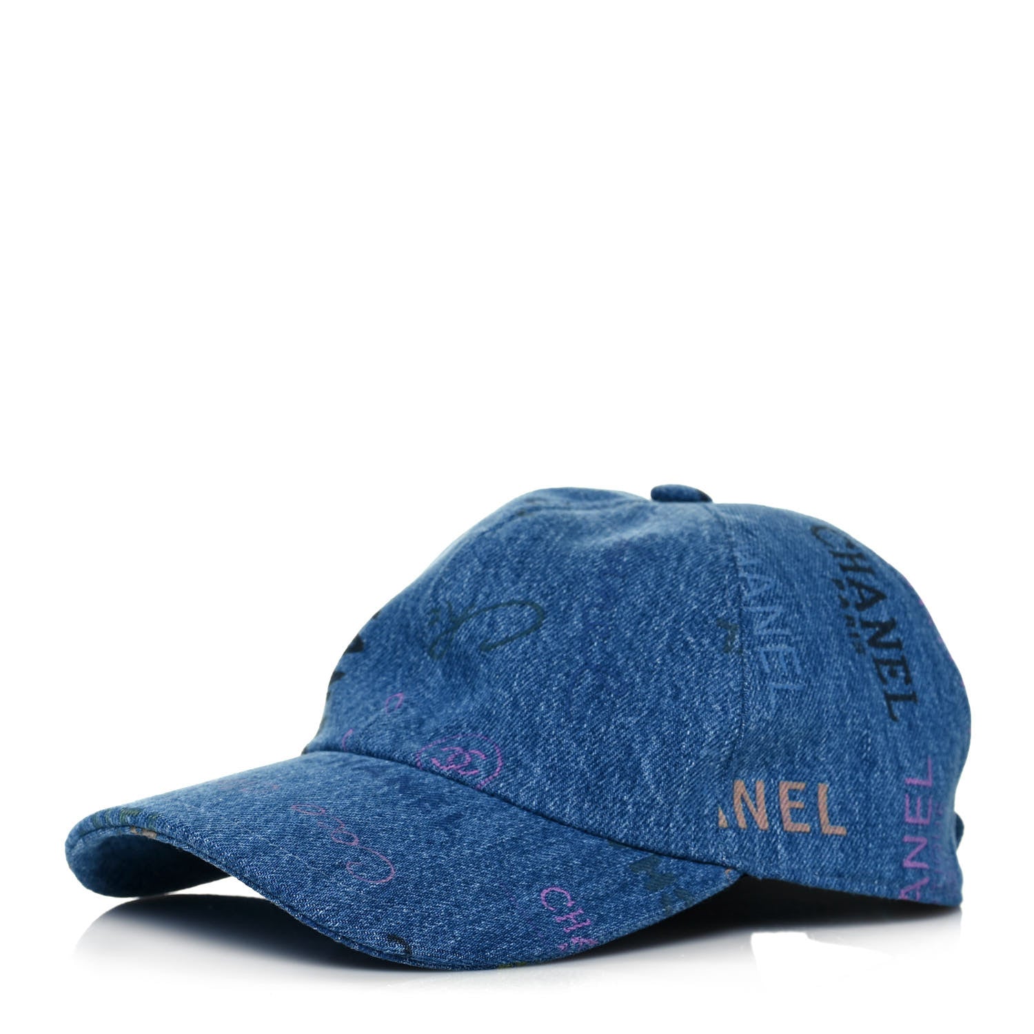 Chanel Denim Mood Cap Hat Blue 1 of 8