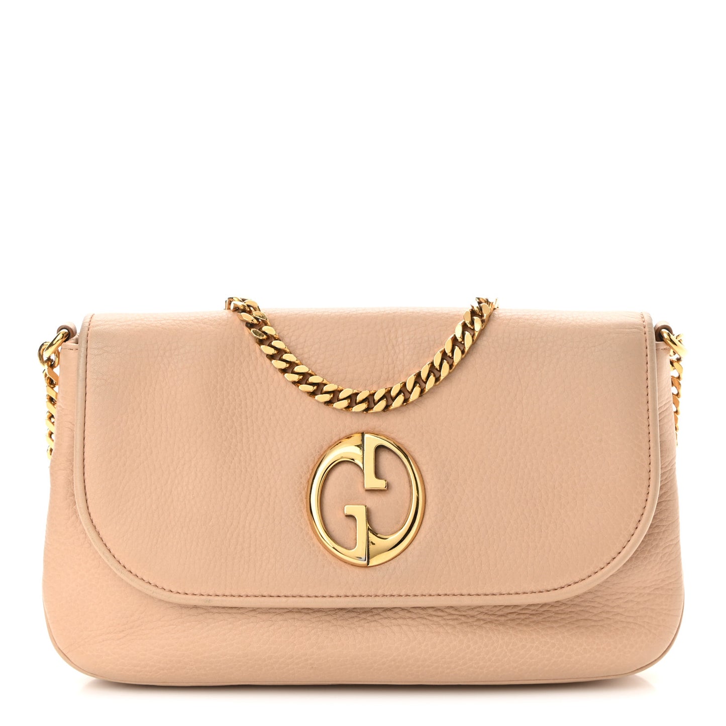 Calfskin Medium 1973 Chain Shoulder Bag Camelia
