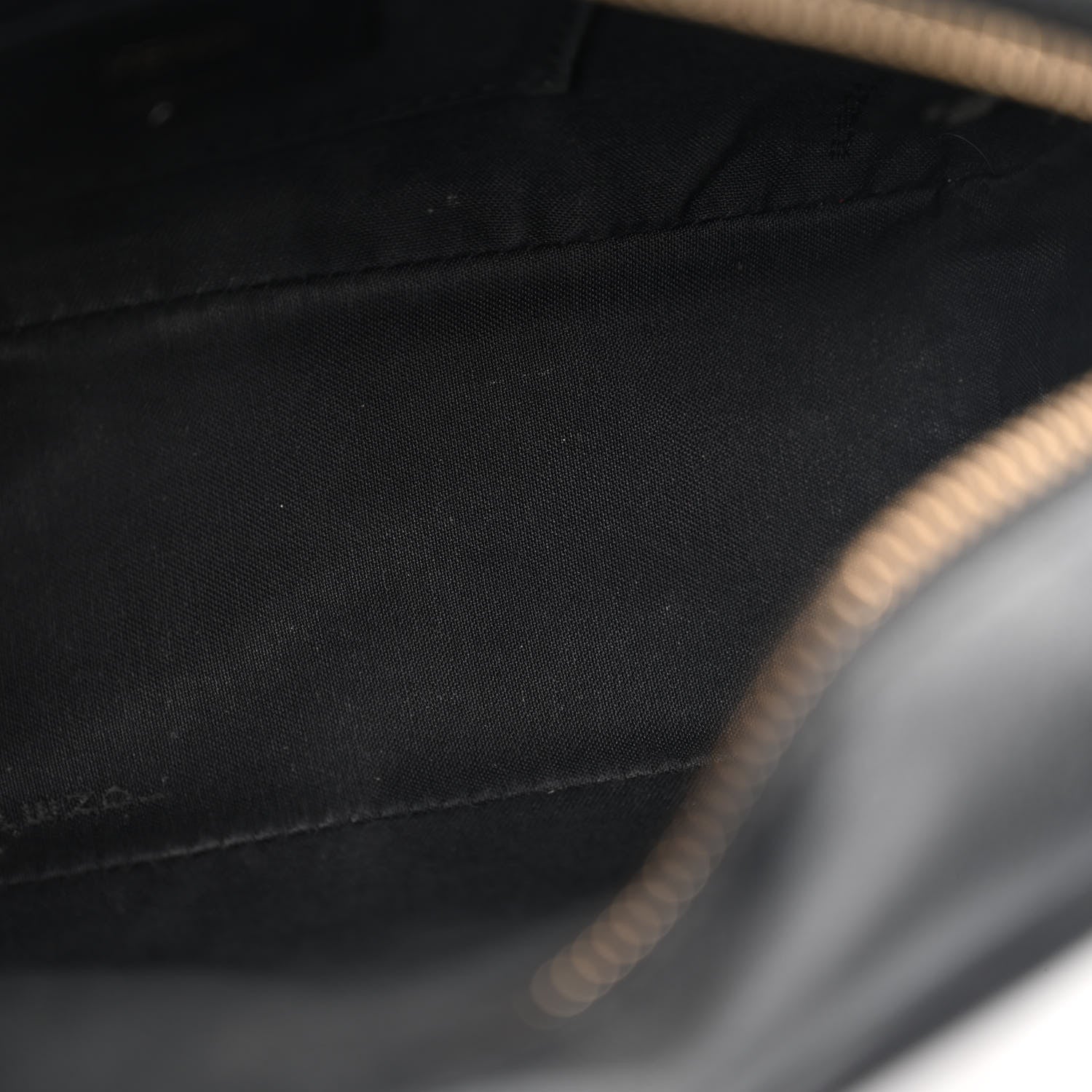 Fendi Glazed Fabric Vitello Century F is Fendi FF 1974 Stamp Patch Camera Case Mogano Panna Black 11 of 18