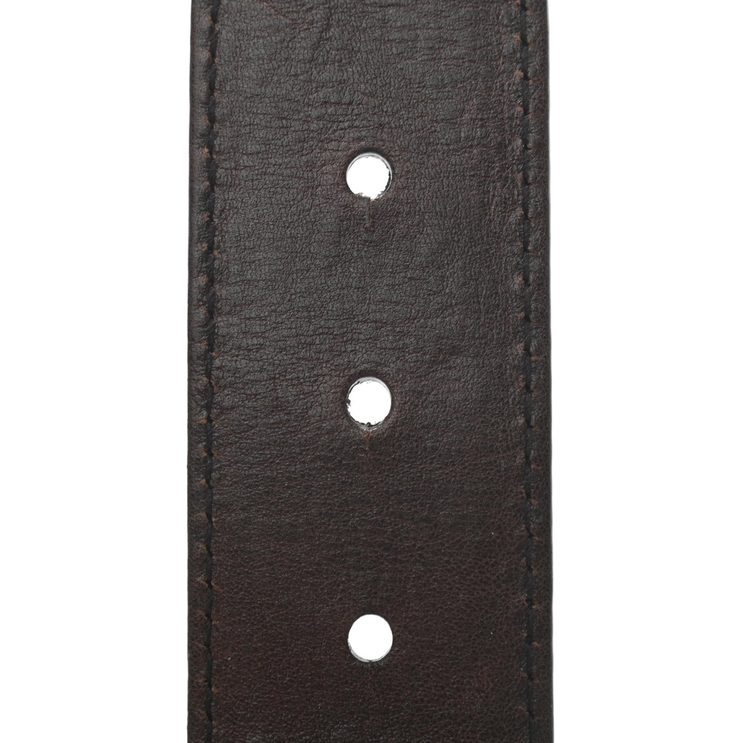 Canvas Calfskin Bamboo Belt 65 26 Brown