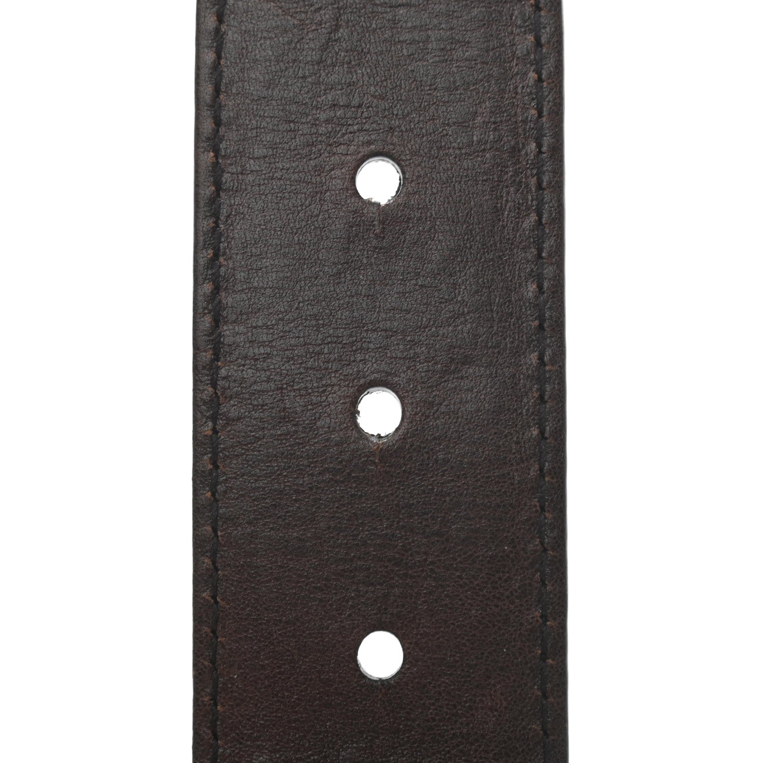 Gucci Canvas Calfskin Bamboo Belt 65 26 Brown 4 of 5