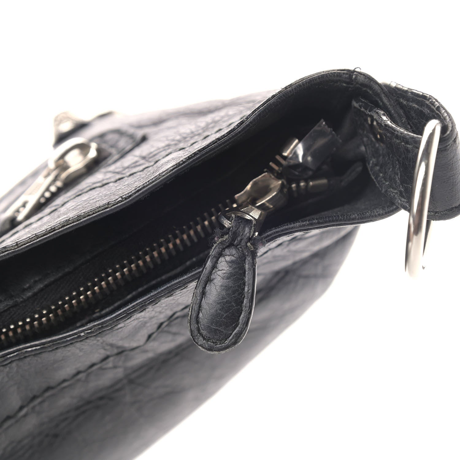 Balenciaga Agneau Giant 12 Silver Hardware Hip Black 5 of 7