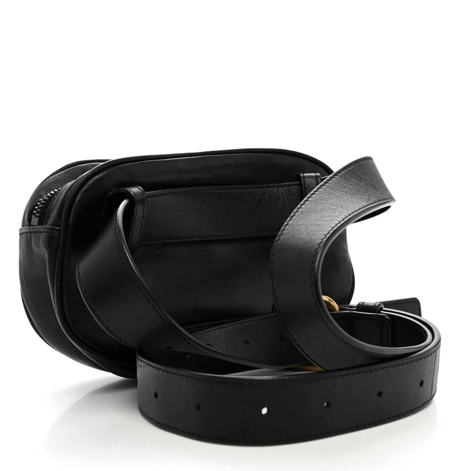 Bottega Veneta Nappa Intrecciato Belt Bag Black 2 of 9