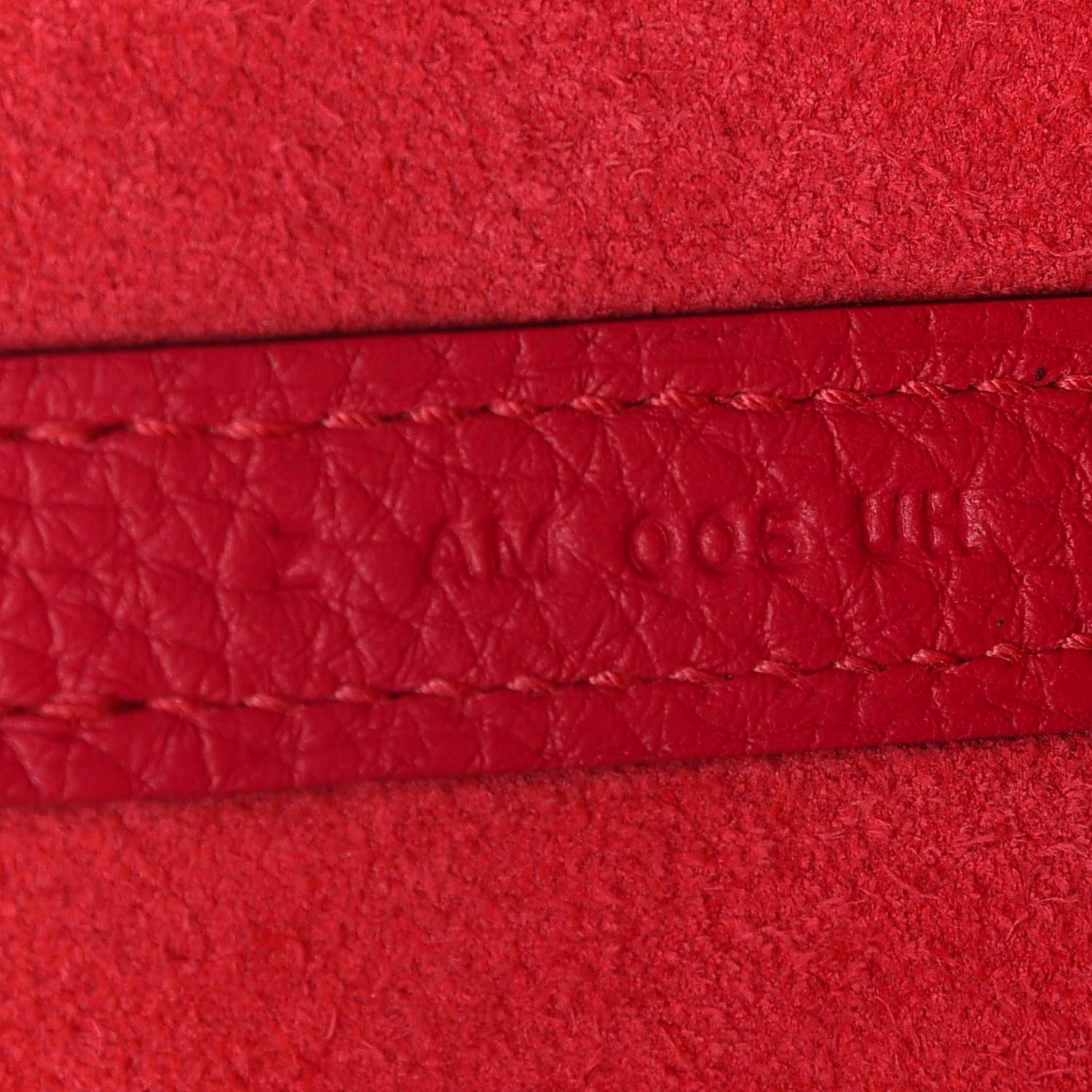Hermes Taurillon Clemence Swift Eclat Picotin Lock 18 PM Framboise Rouge Sellier 7 of 9