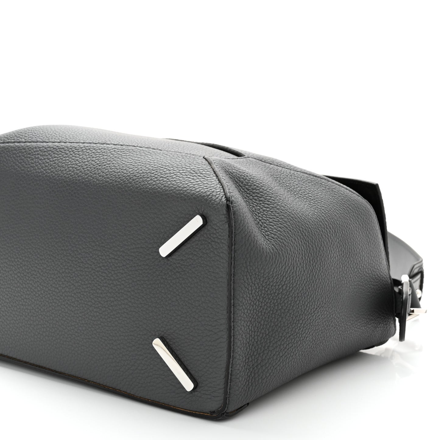 Calfskin Large Puzzle Bag Anthracite