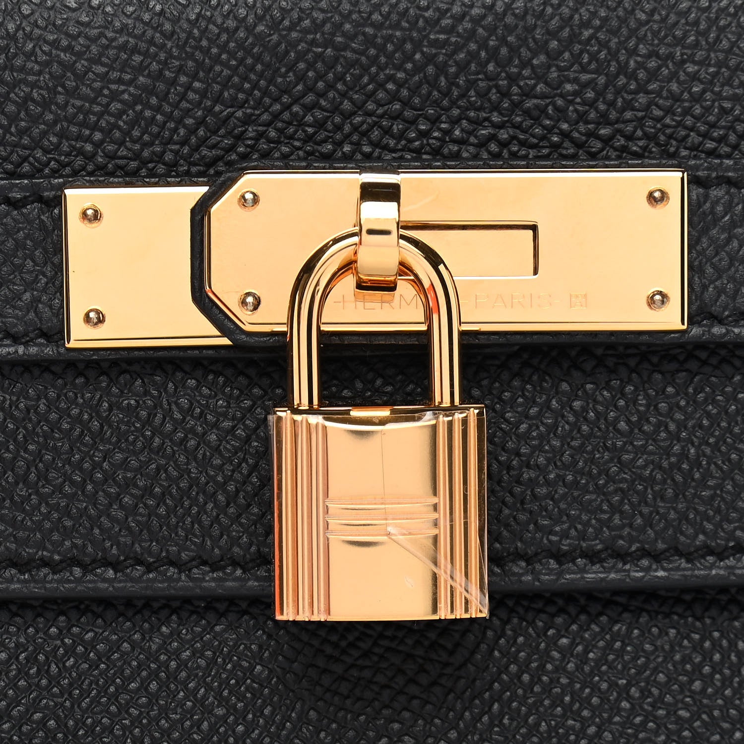 Hermes Epsom Kelly Sellier 32 Black 9 of 9
