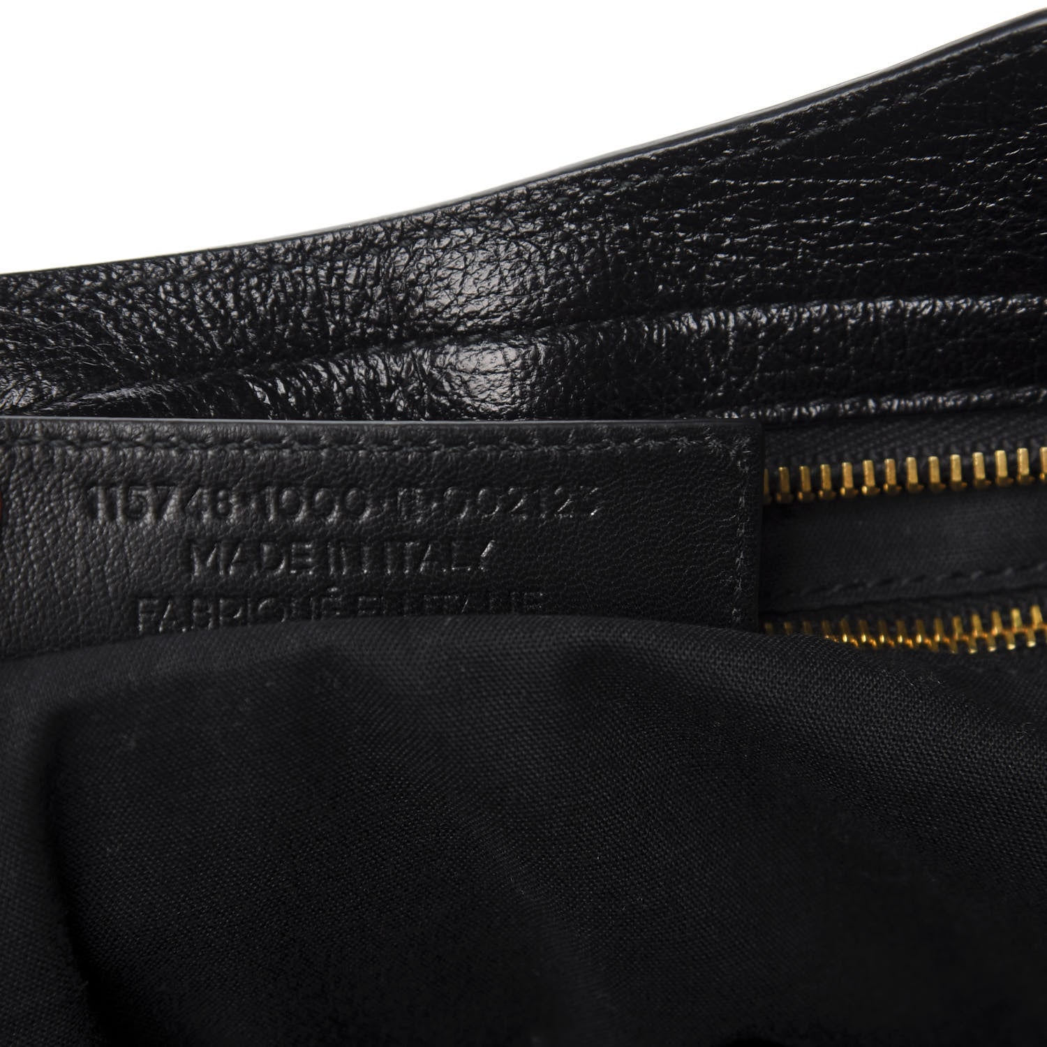 Balenciaga Chevre Gold Metallic Edge Hardware City Black 7 of 9