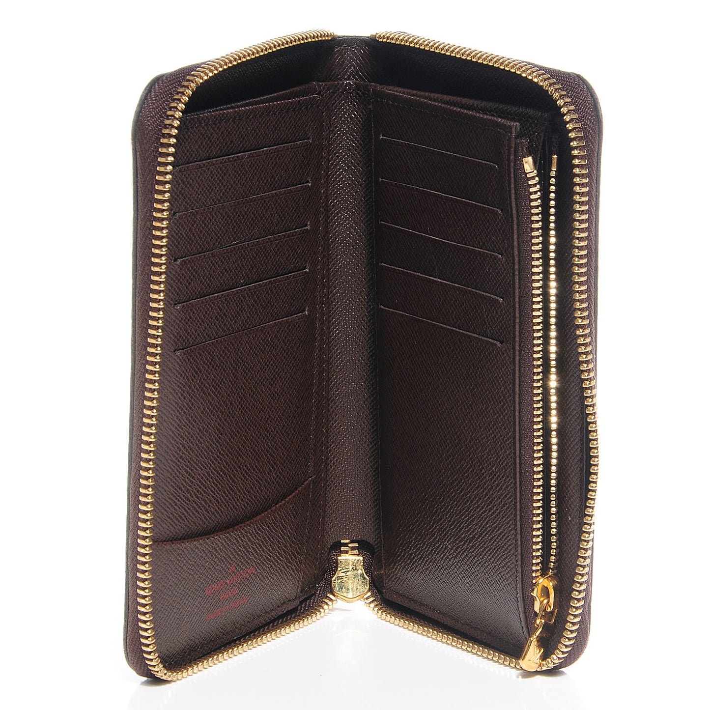 Damier Ebene Zippy Compact Wallet