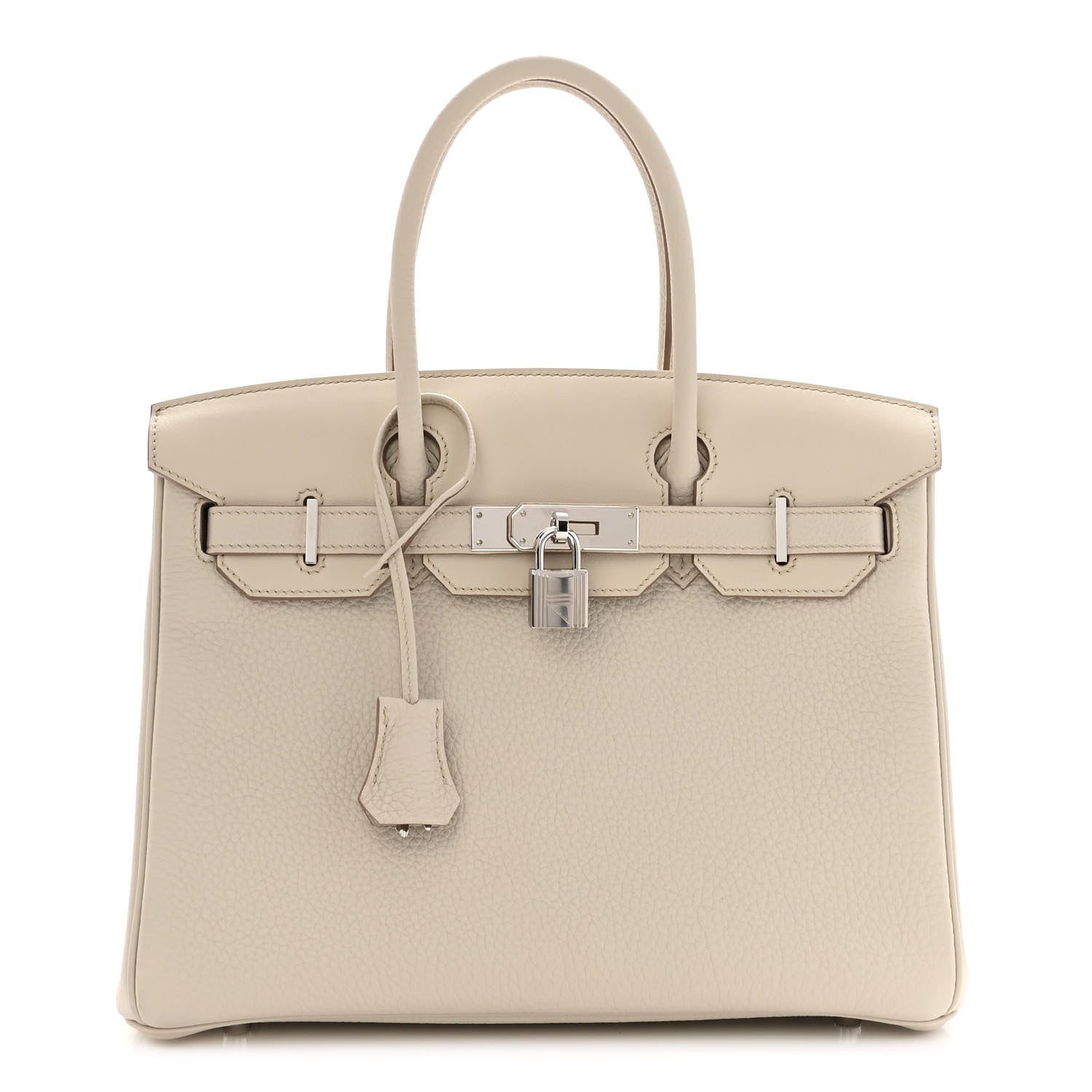 Hermes Togo Swift Canvas 3 in 1 Birkin 30 Craie 1 of 16