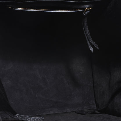 Celine Crocodile Embossed Small Phantom Luggage Black 5 of 7