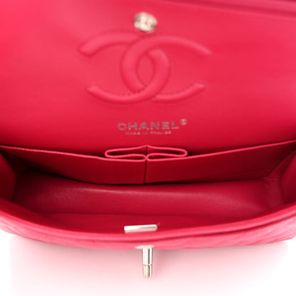 Chanel Caviar Quilted Small Double Flap Fuchsia 5 of 10