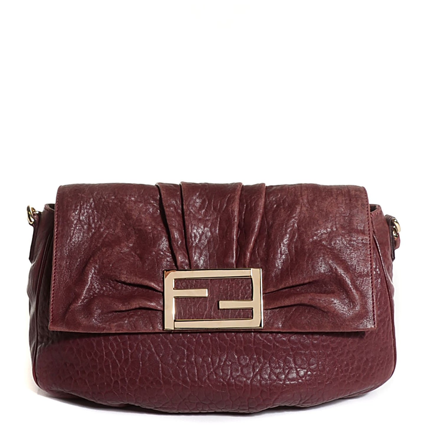Crinkled Lambskin Mia Shoulder Flap Mona