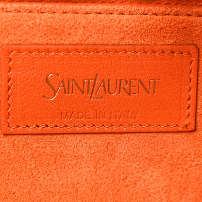 Saint Laurent Calfskin Y Tote Mandarin Glow Mandarin Glow 6 of 10