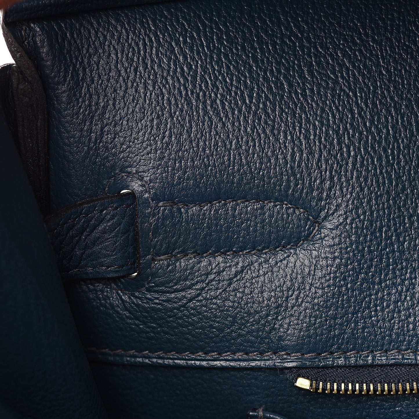 Togo Birkin 35 Bleu De Prusse