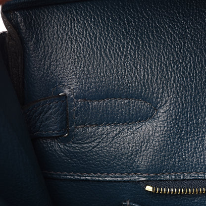 Hermes Togo Birkin 35 Bleu De Prusse 8 of 31