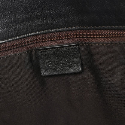 Gucci Monogram Large Bucket Tote Dark Brown 6 of 12