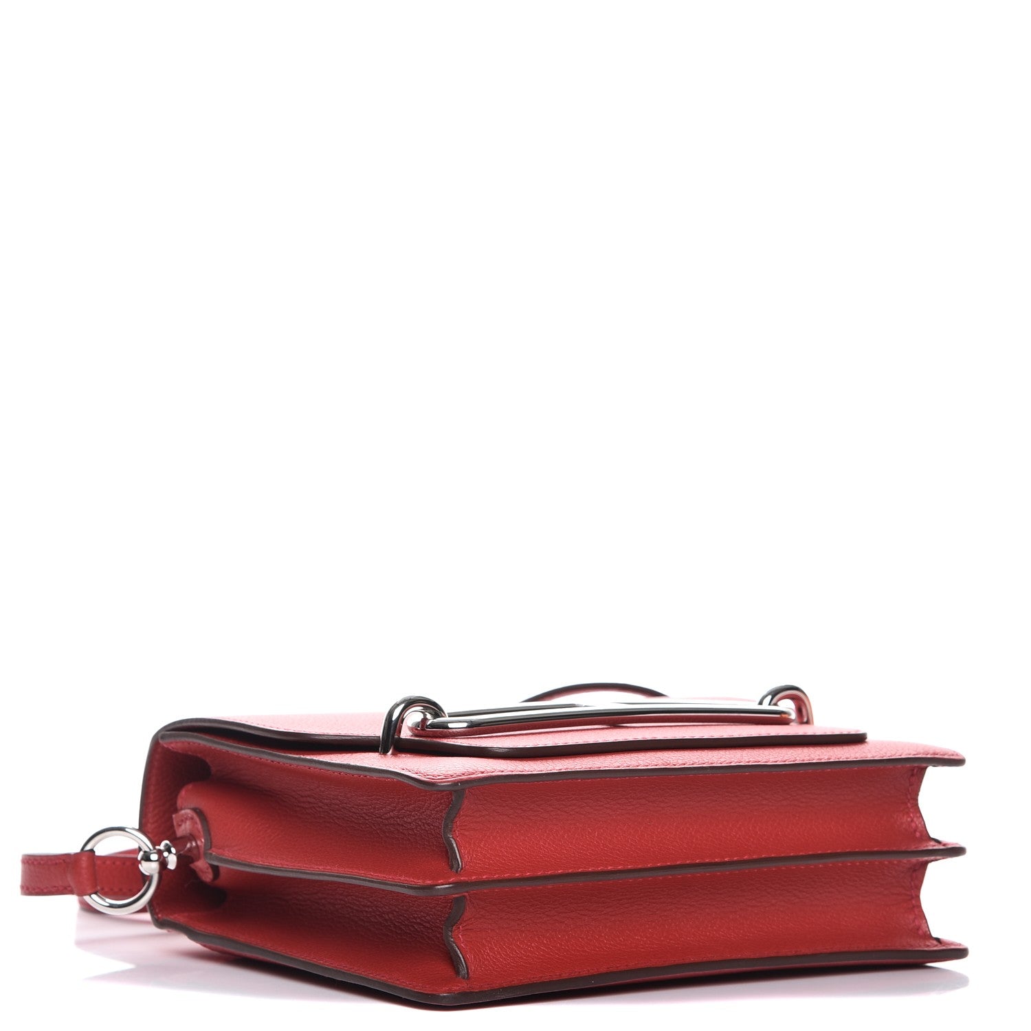 Hermes Evercolor Mini Sac Rouge Casaque 4 of 8