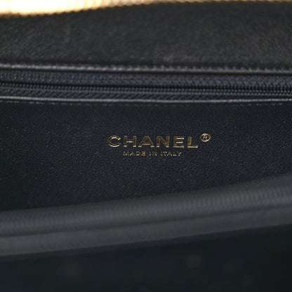 Chanel Caviar Quilted Medium CC Filigree Vanity Case Black 6 of 10