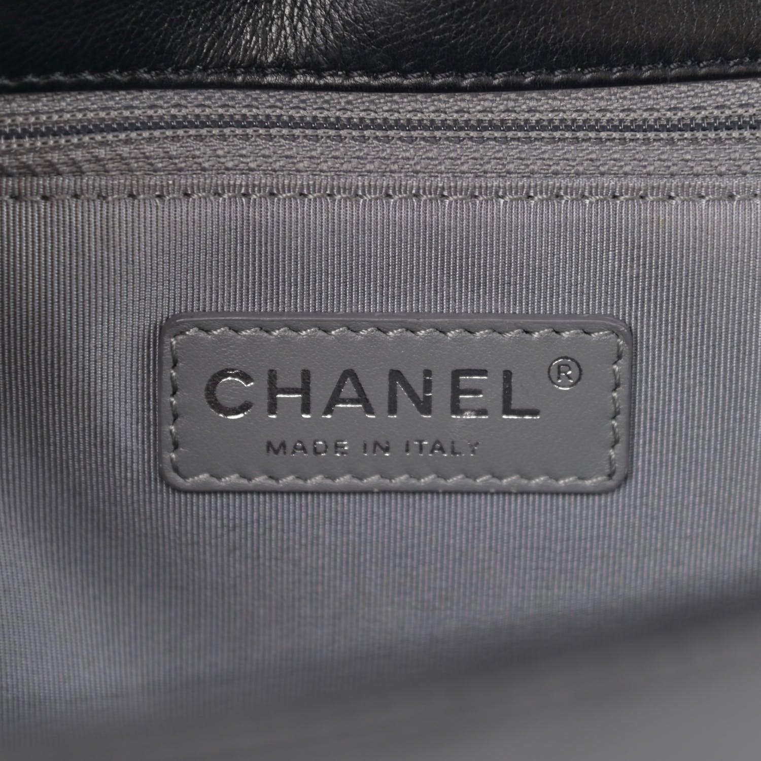 Chanel Calfskin Quilted Double Stitch New Medium Boy Flap Black 6 of 15