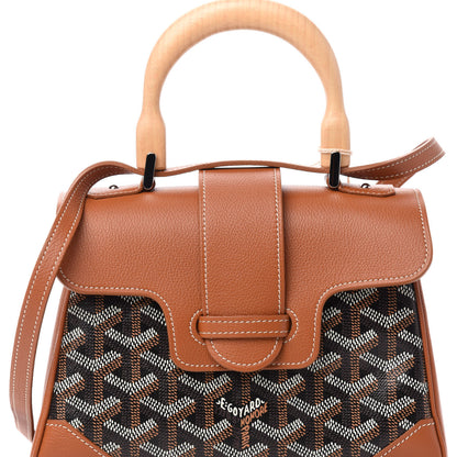 Goyard Goyardine Mini Saigon Black Gold 10 of 11