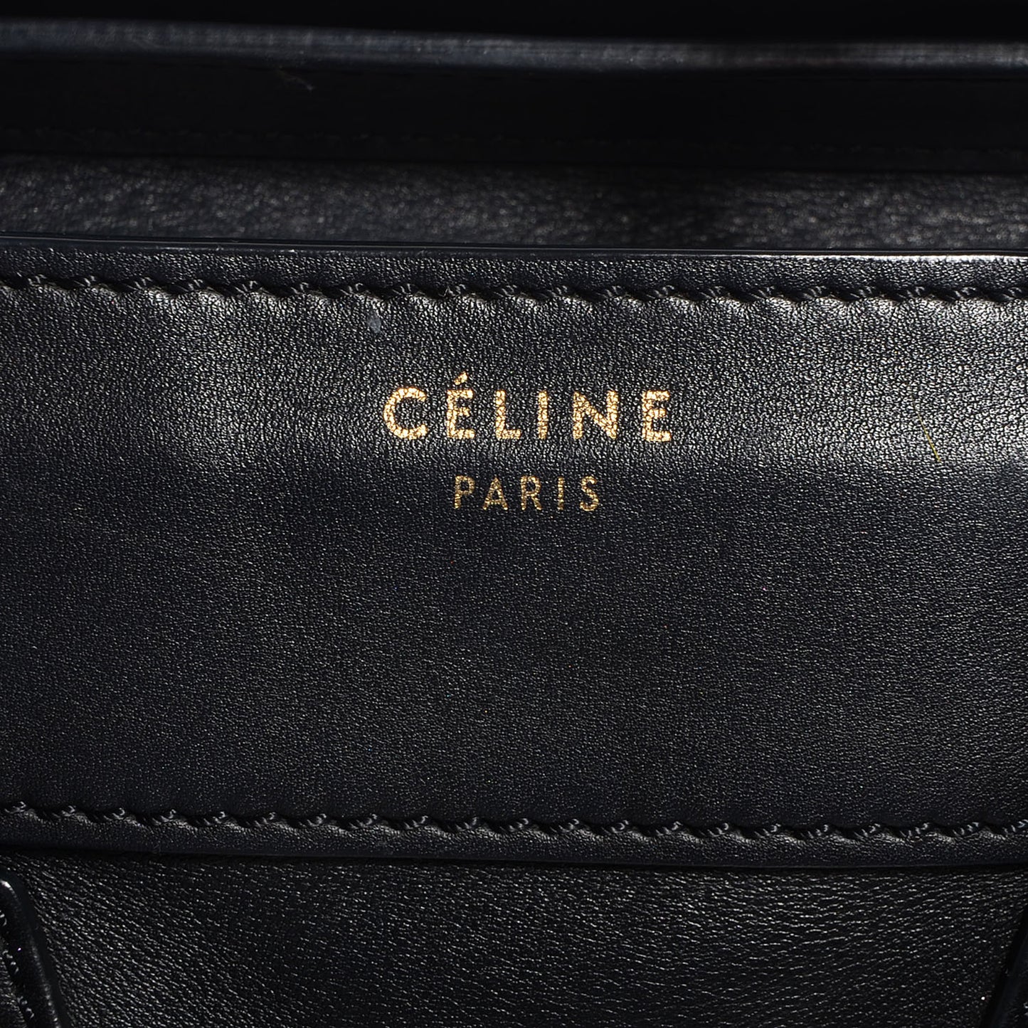 Smooth Calfskin Mini Luggage Black