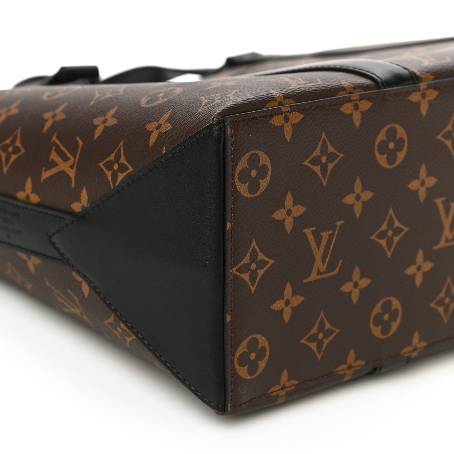 Louis Vuitton Monogram Macassar Weekend Tote PM 9 of 10
