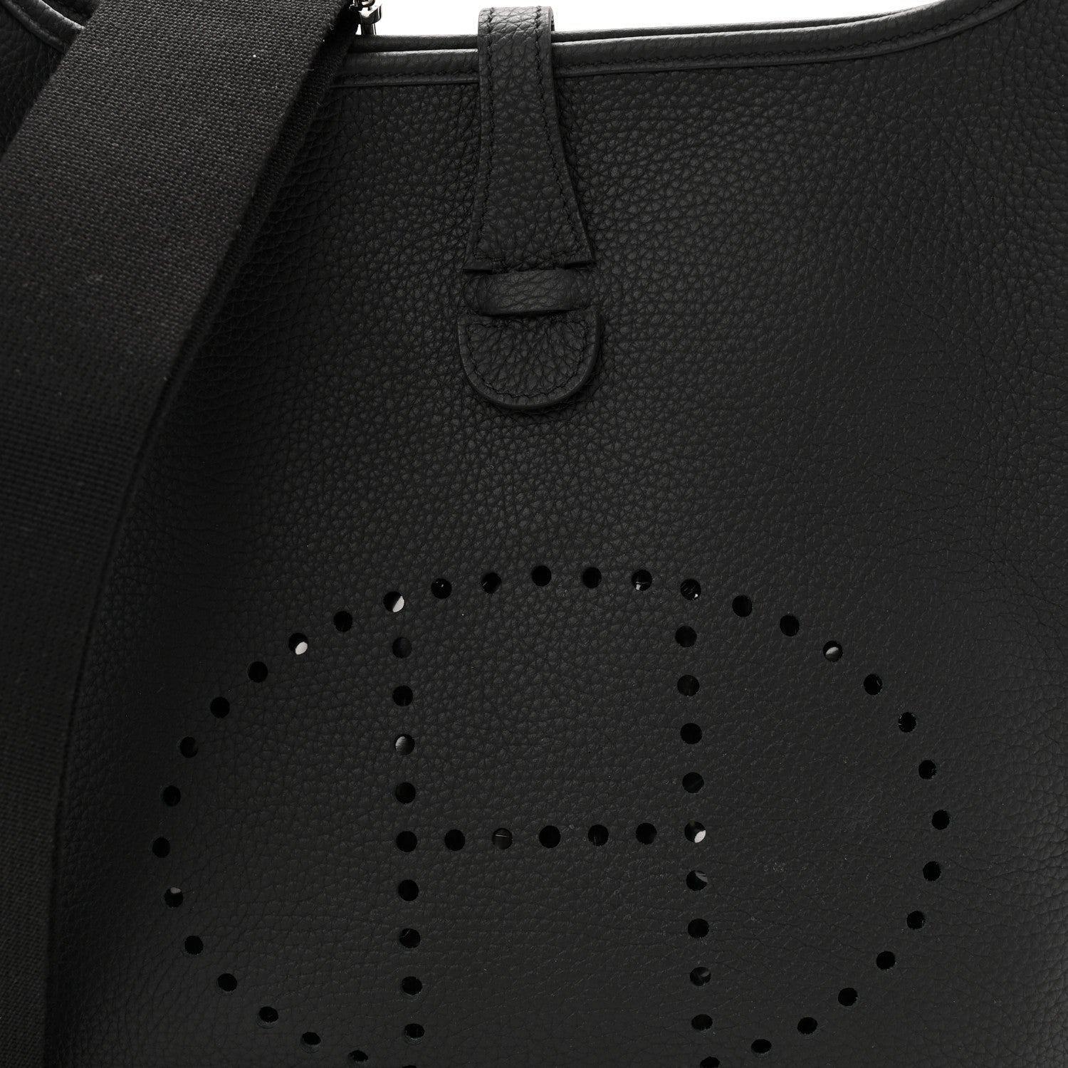 Hermes Taurillon Clemence Evelyne III PM Black 8 of 11