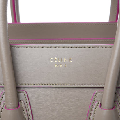 Celine Smooth Calfskin Mini Luggage Beige 7 of 9