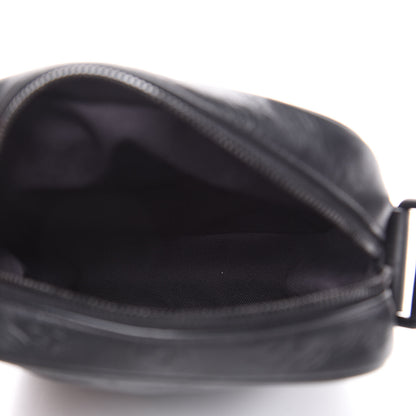 Louis Vuitton Calfskin Monogram Shadow Danube PM Black 5 of 10