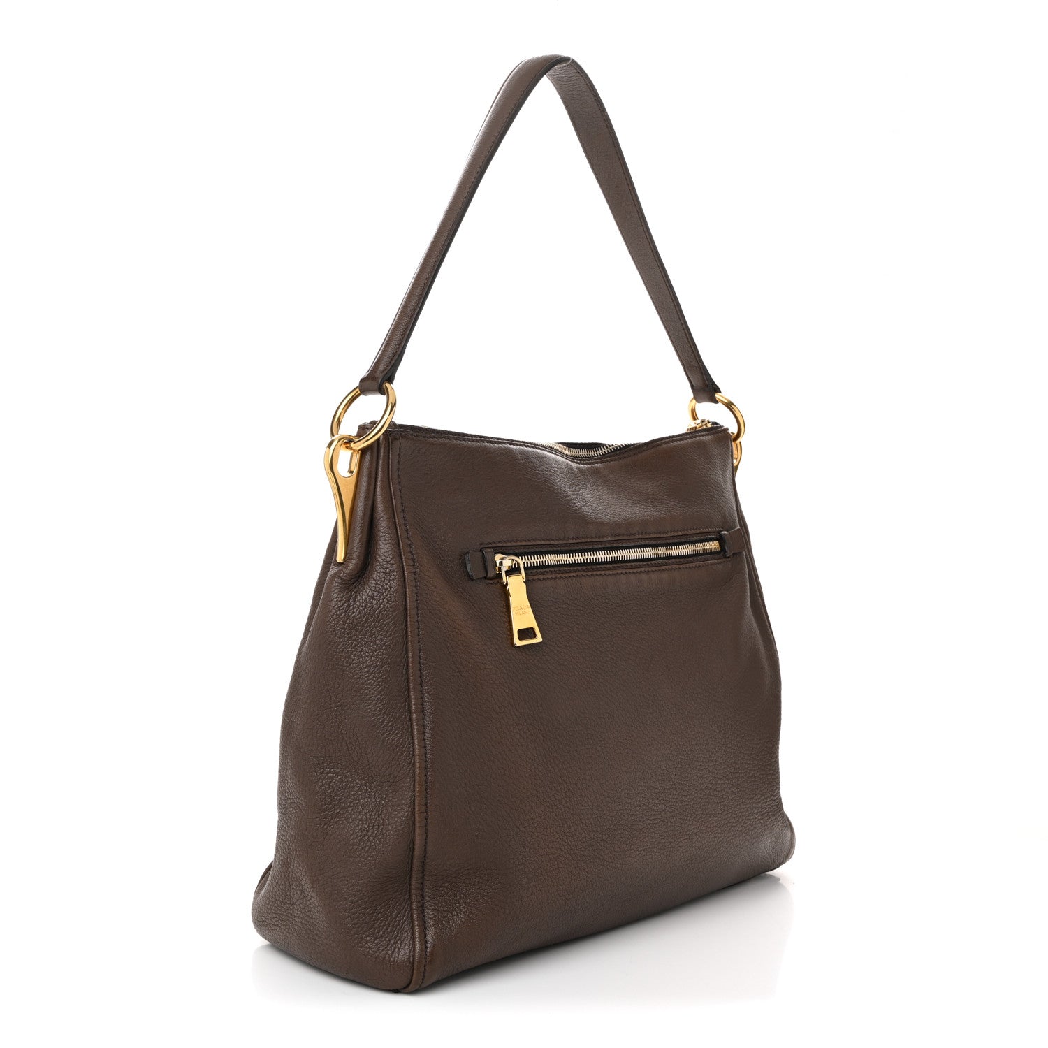 Prada Cervo Hobo Pietra 3 of 12