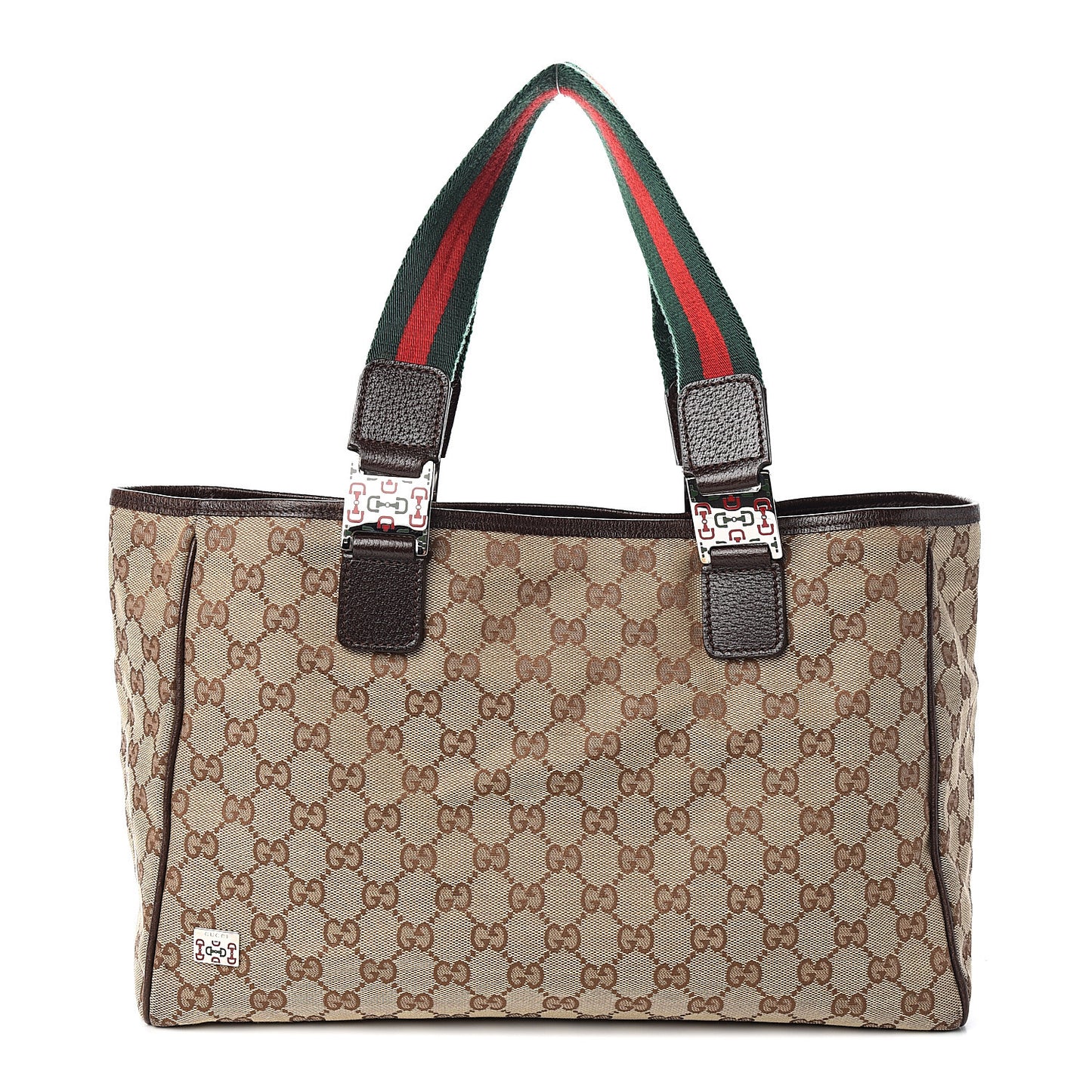 GG Monogram Pop Tote Brown