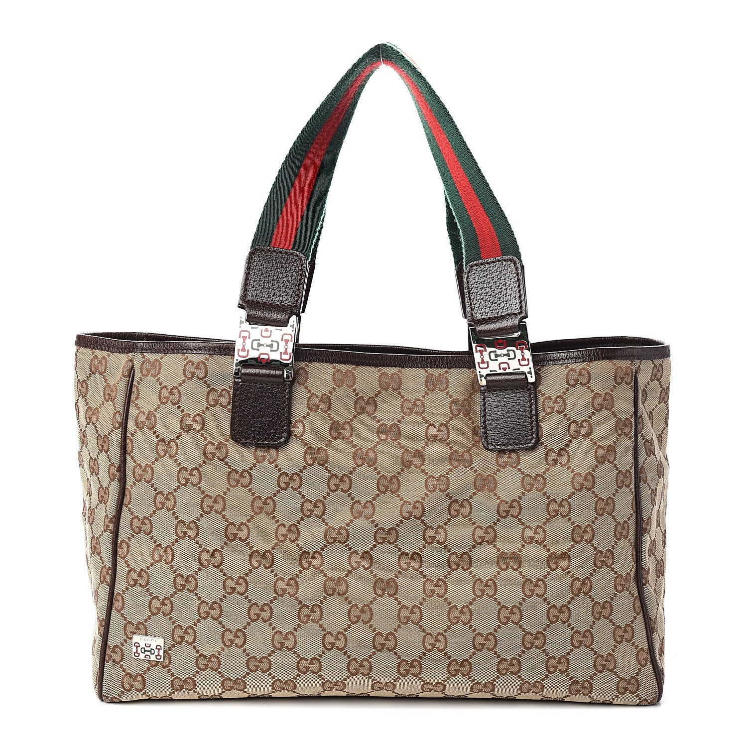 Gucci GG Monogram Pop Tote Brown 1 of 9