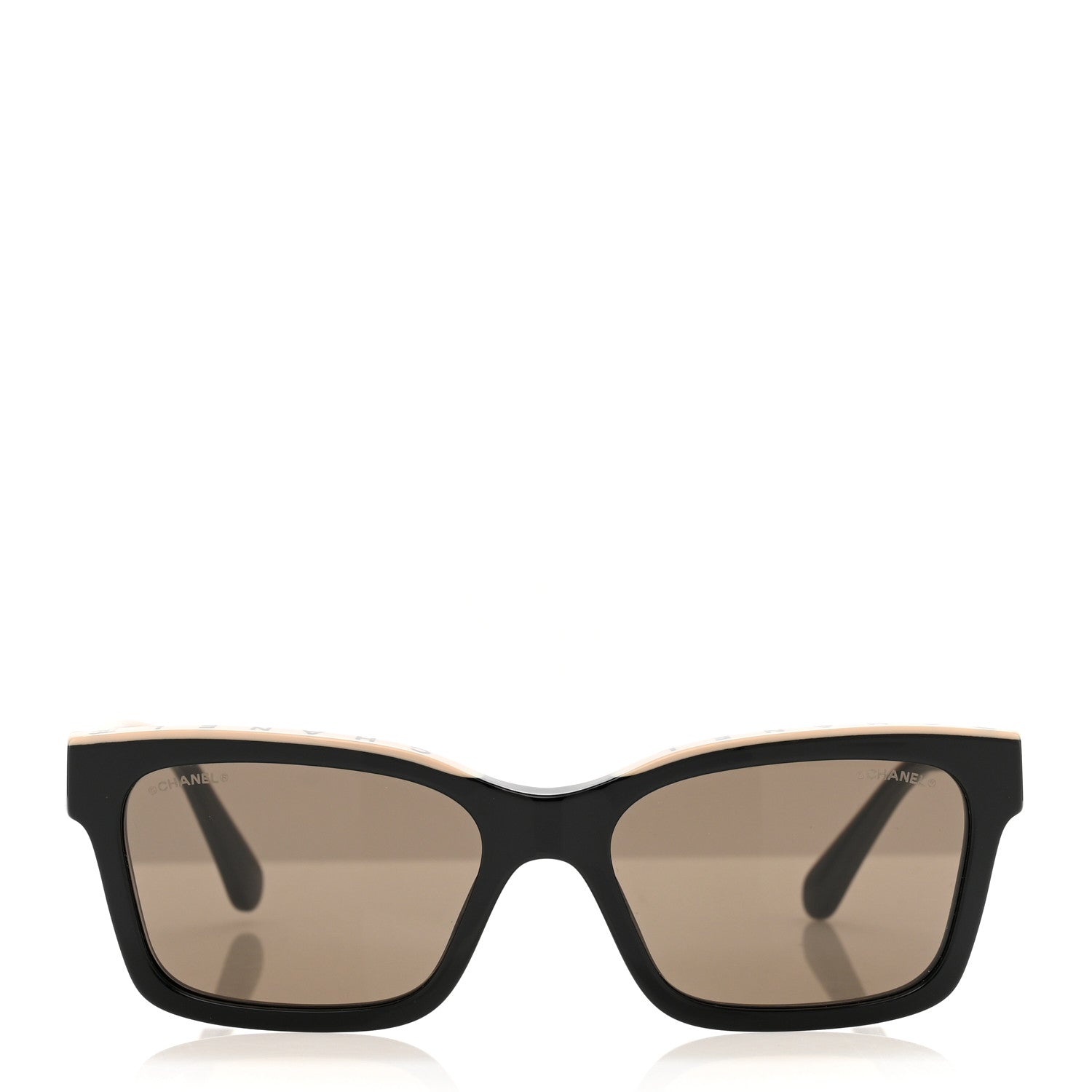 Chanel Acetate Polarized Square Sunglasses 5417 Black 2 of 7