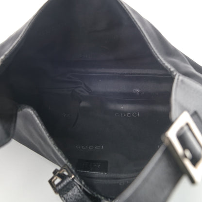 Gucci Canvas Small Jackie O Hobo Black 5 of 15