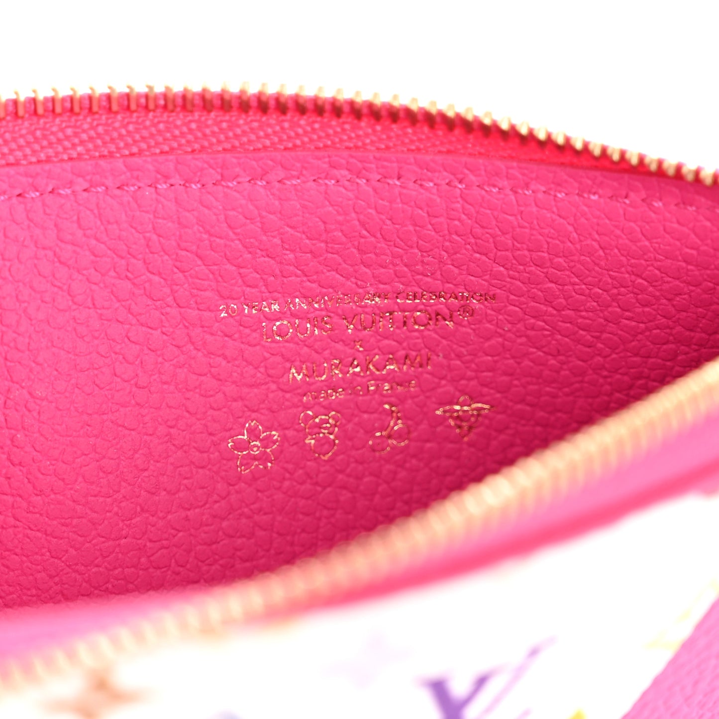 LV X TM Monogram Romy Card Holder Kawaii Pink