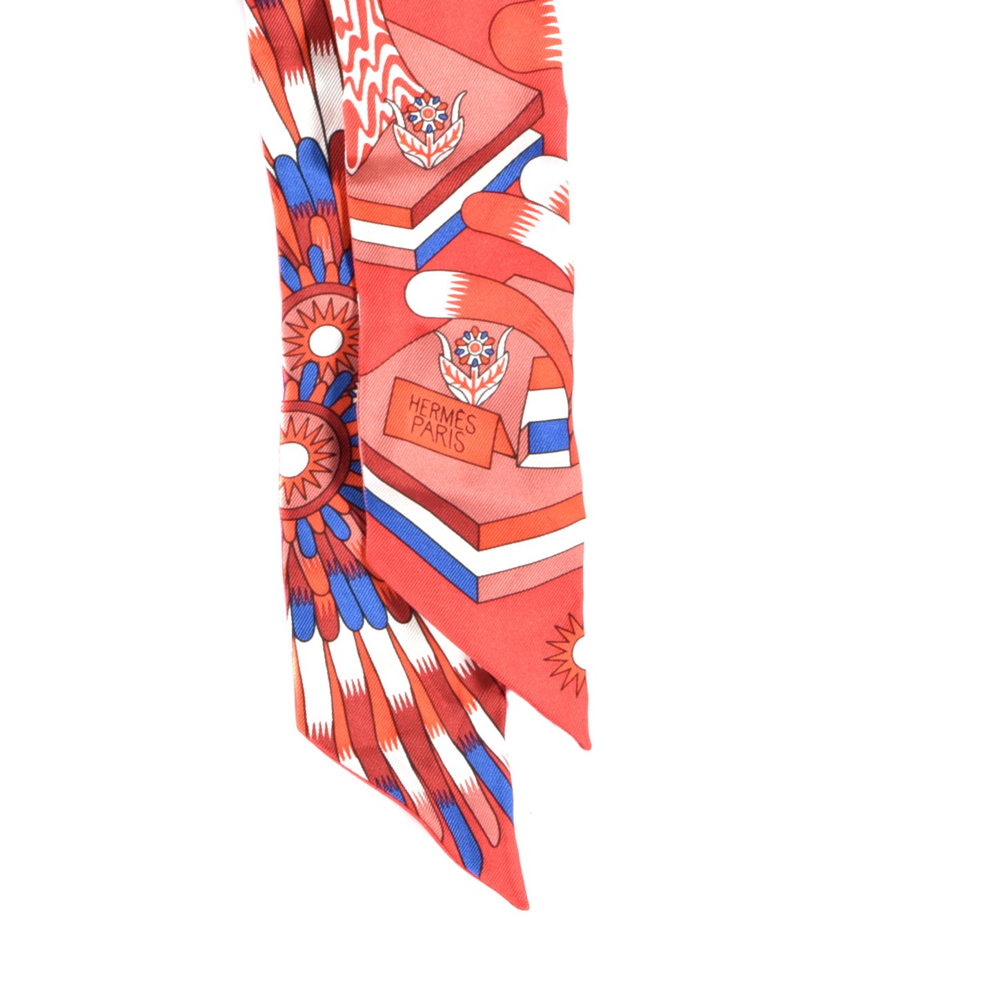 Silk La Source de Pegase Twilly Rouge Bleu Royal White