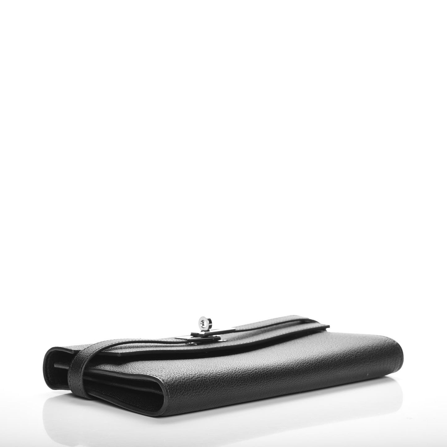 Chevre Mysore Kelly Longue Wallet Black