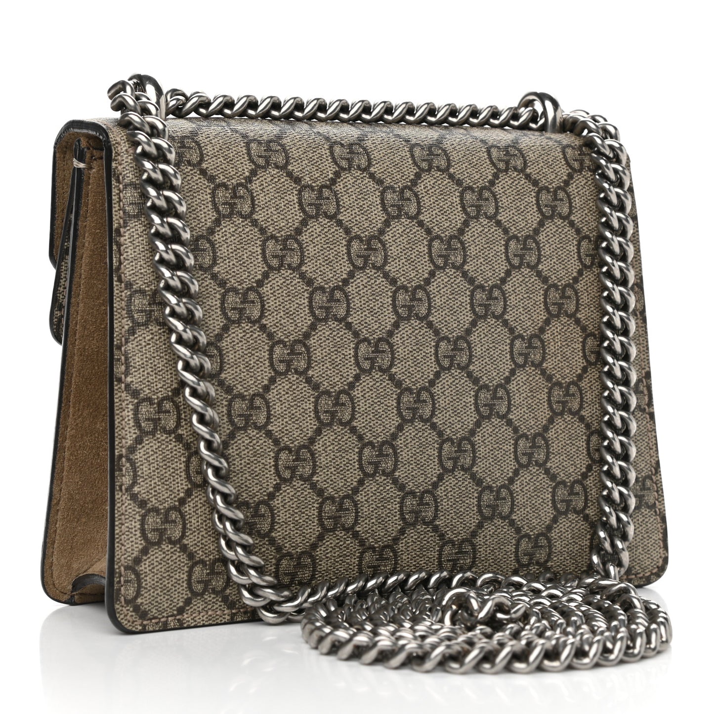 GG Supreme Monogram Mini Dionysus Shoulder Bag Taupe