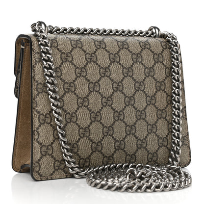 Gucci GG Supreme Monogram Mini Dionysus Shoulder Bag Taupe 3 of 10