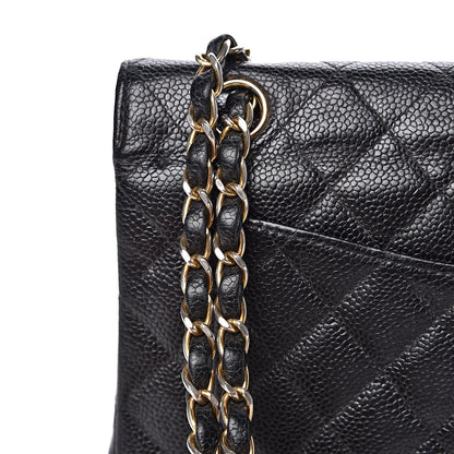 Chanel Caviar Quilted Small Double Flap Black 16 of 18