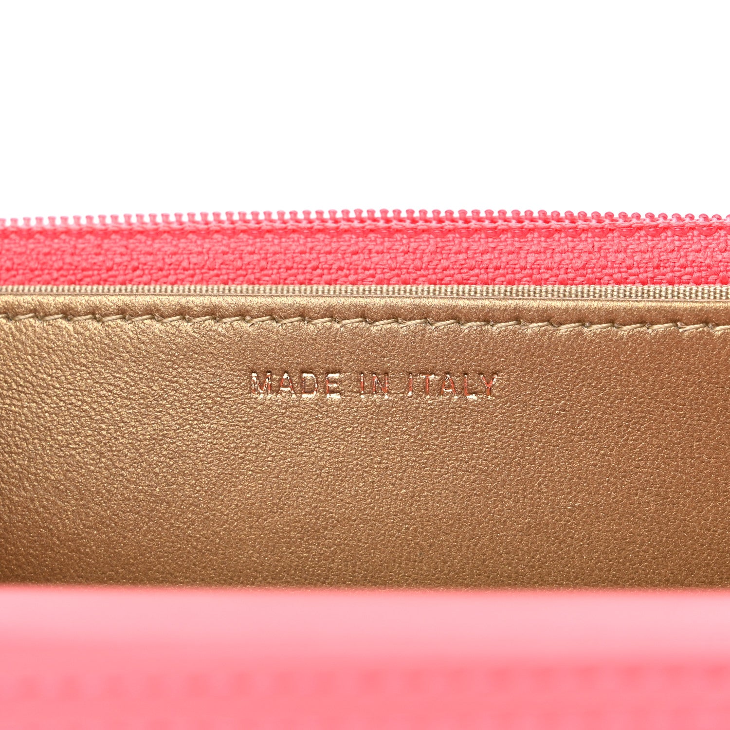 Chanel Lambskin Quilted CC Pearl Crush Wallet on Chain WOC Pink 7 of 10