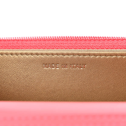 Chanel Lambskin Quilted CC Pearl Crush Wallet on Chain WOC Pink 7 of 10