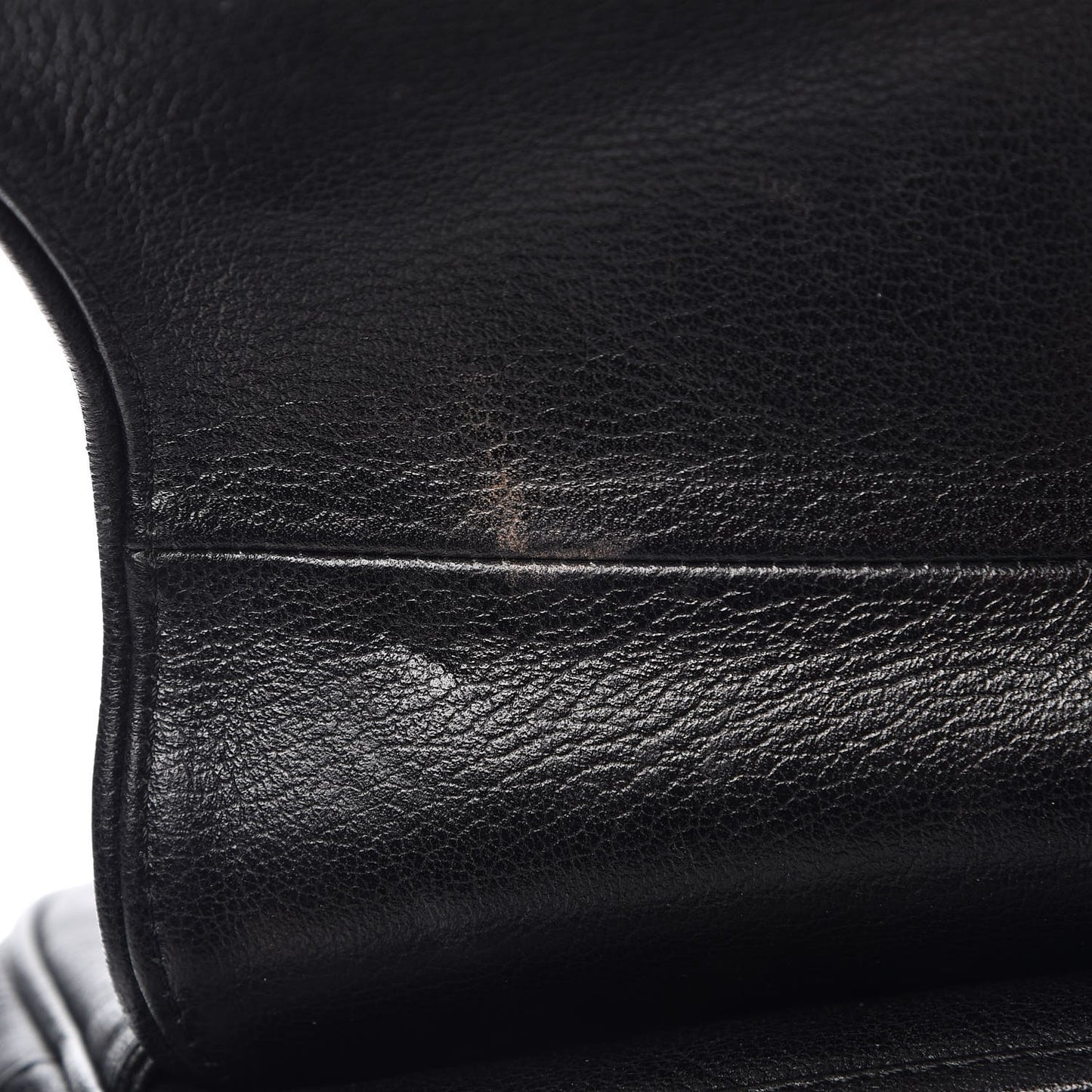 Calfskin Saddle Bag Black