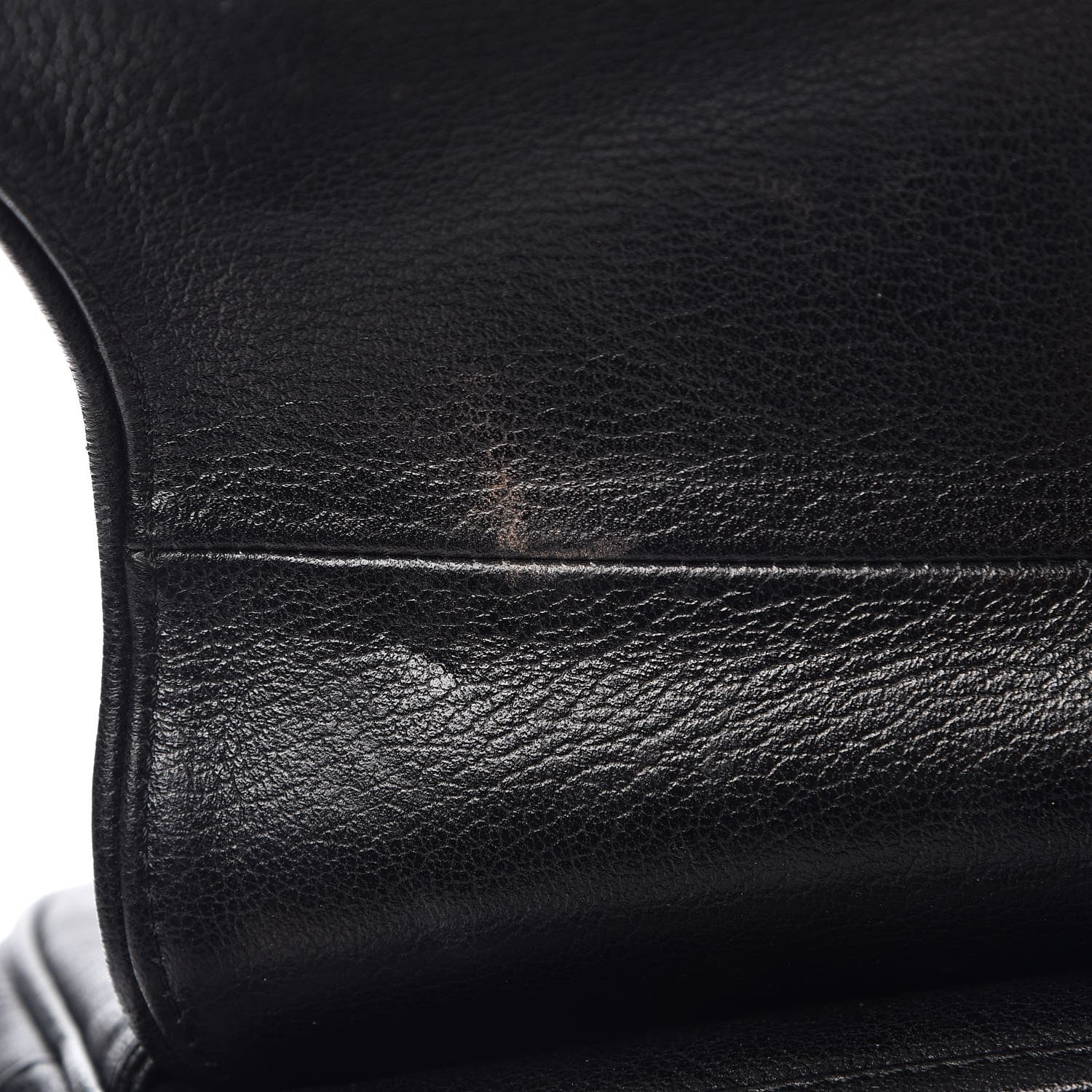 Christian Dior Calfskin Saddle Bag Black 10 of 10