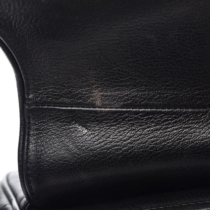 Christian Dior Calfskin Saddle Bag Black 10 of 10