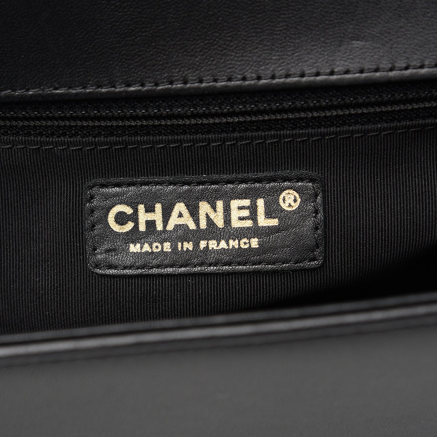 Lambskin Quilted New Medium Boy Flap Black