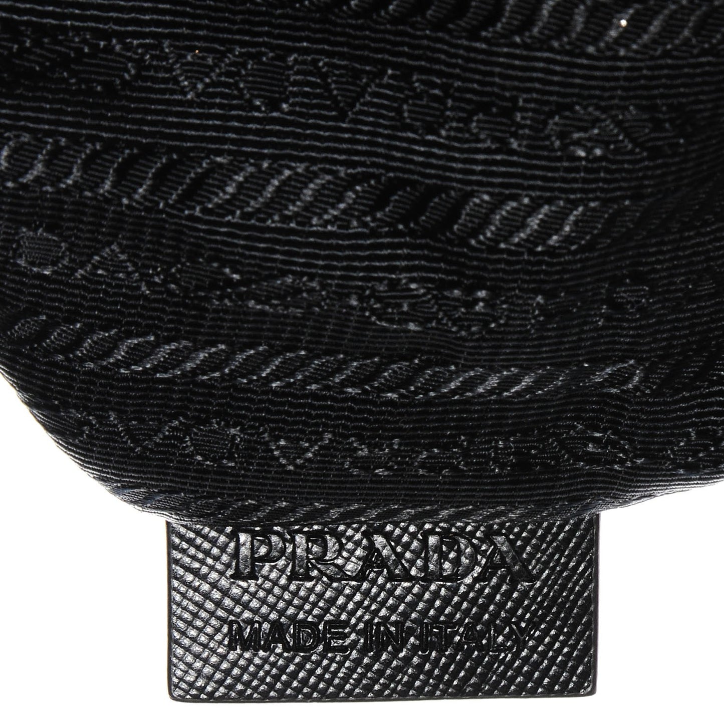 Tessuto Nylon Messenger Bag Nero Black