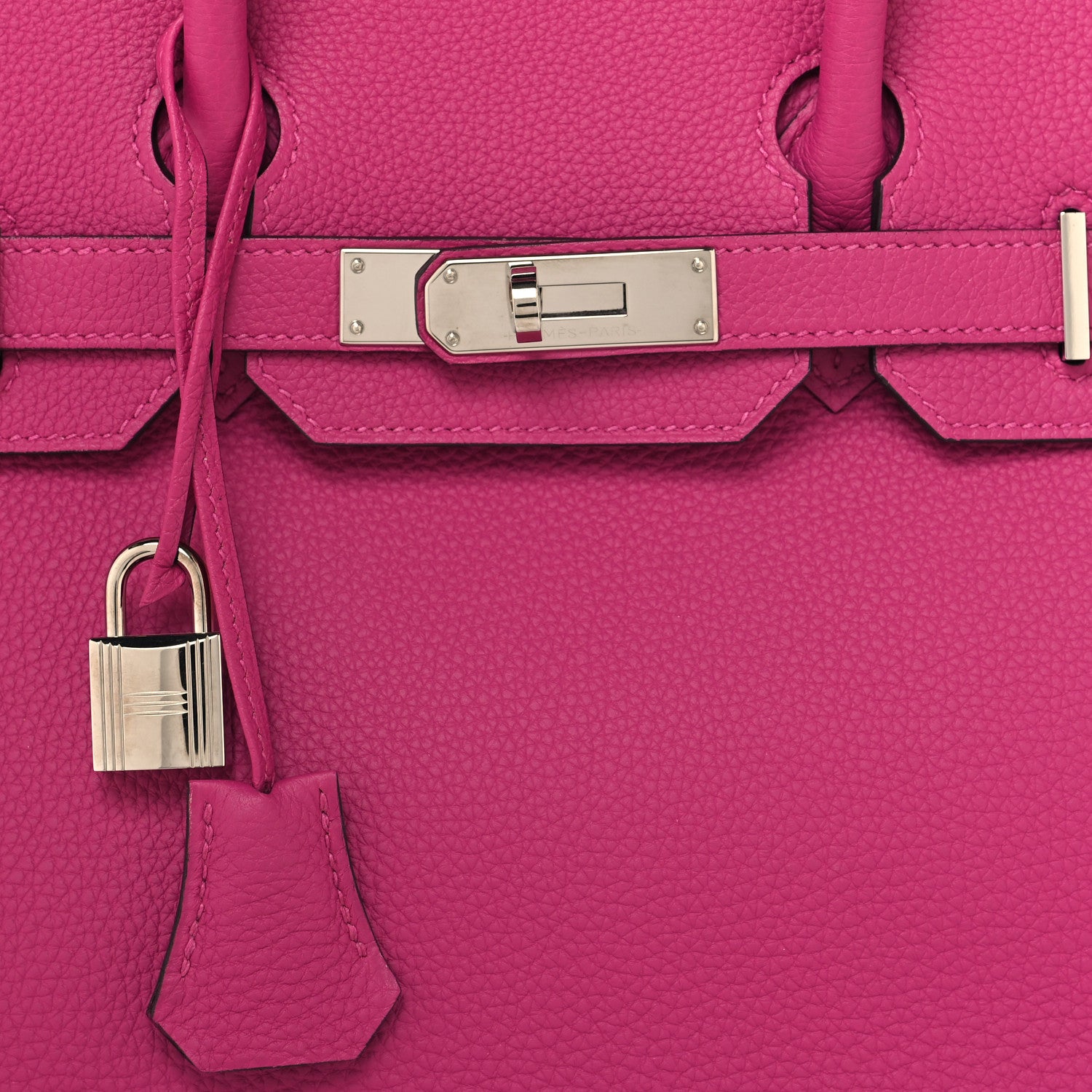 Hermes Togo Birkin 30 Rose Pourpre 8 of 12